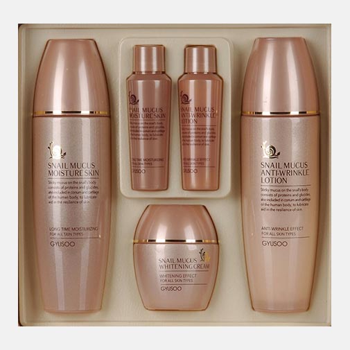 [규수] GYUSOO 달팽이 점액 스킨케어 3종 세트