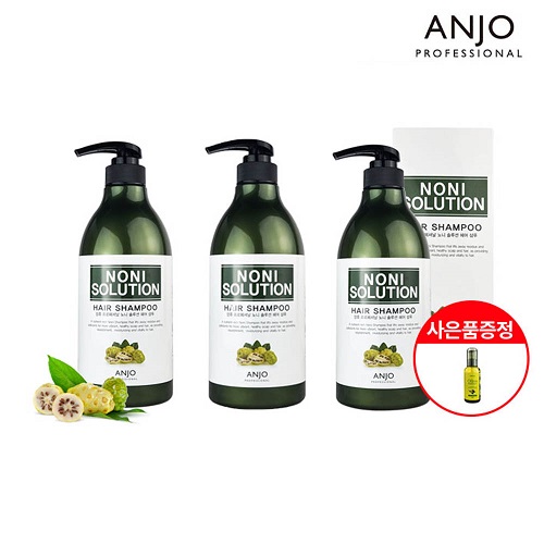 앙쥬 노니 솔루션 샴푸 x 3개