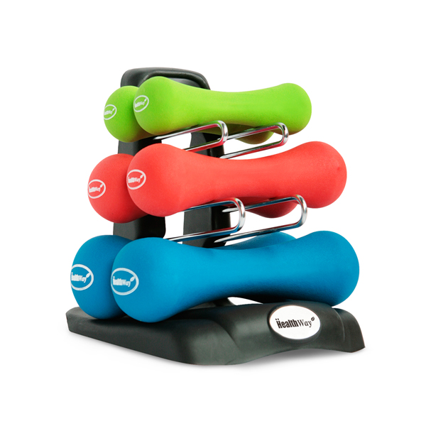 [헬스웨이] 근력운동 커플 아령세트 12KGS(1,2,3KGX2)