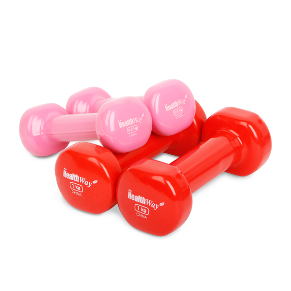 [헬스웨이] 베이직 미용아령 1KG세트(2개)