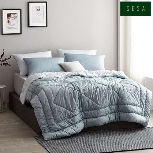 [세사] 어스틴 알러지케어 차렵이불+베개커버세트_180*220cm/50*70cm