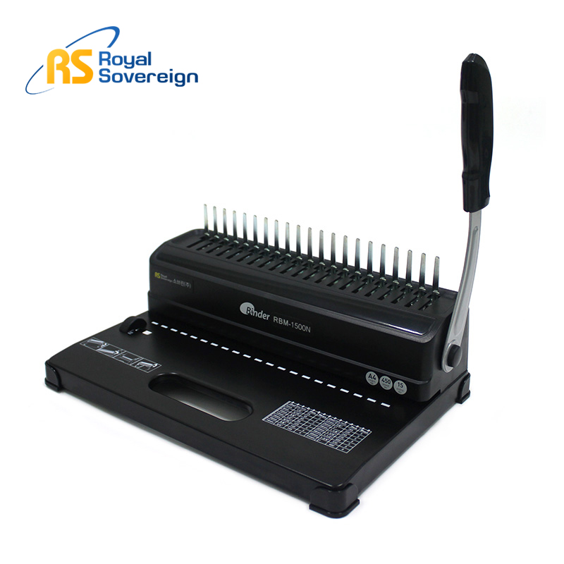 [로얄소브린] 플라스틱링 제본기(15매) RBM-1500N