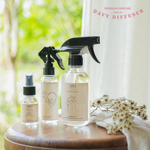 (롯데백화점 판매)[다비디퓨저] 섬유향수,룸스프레이 100ml (탈취 살균 항균 99.9%)