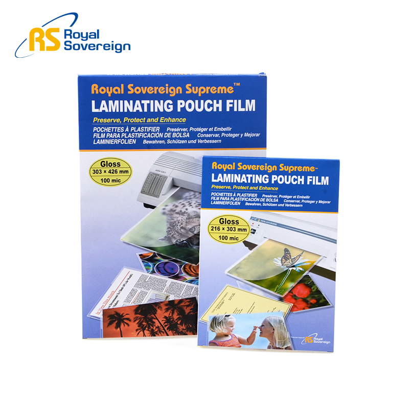 [로얄소브린] 고품질 코팅필름 A4(100micron)-100매