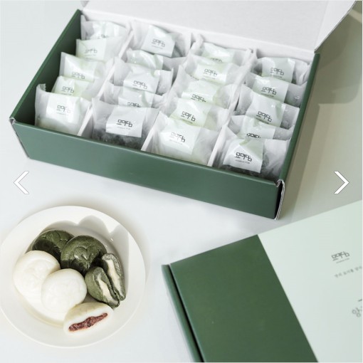 [묘미담] 굳지않는 떡 앙금절편 개별포장 (50g * 20개)