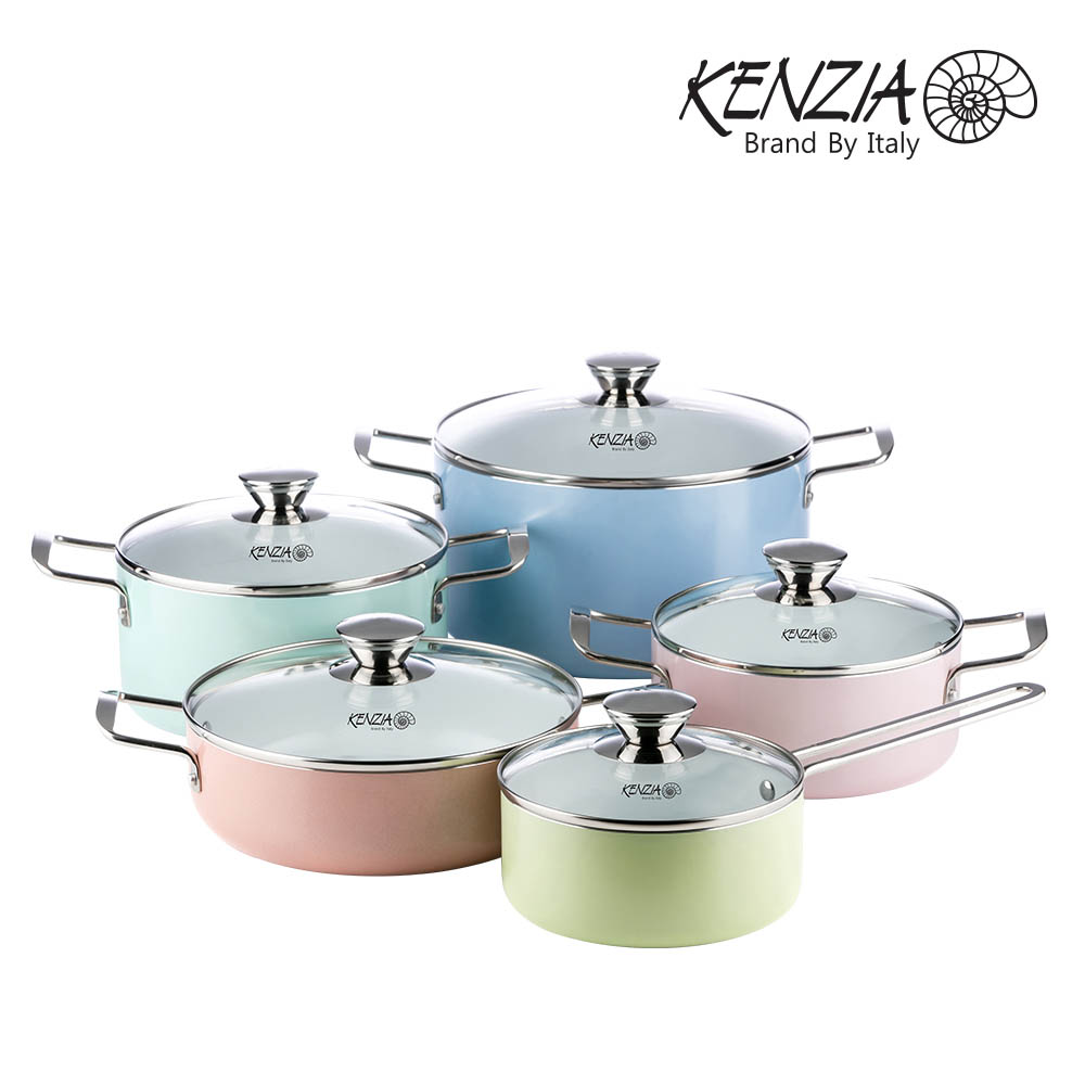 겐지아 마시멜 세라믹 인덕션 냄비 5종