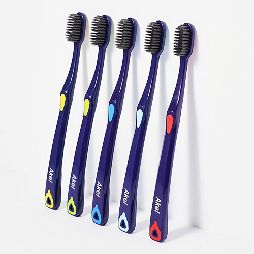 아케이 블랙 차크 칫솔 5개입 x 2세트(총10P)