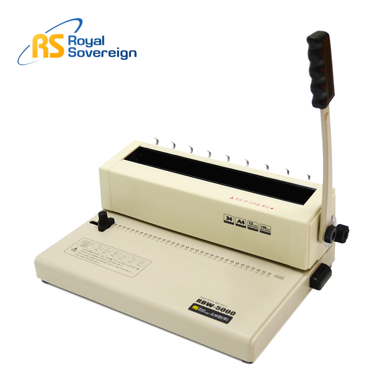 [로얄소브린] 와이어링 제본기(12매) RBW-5000