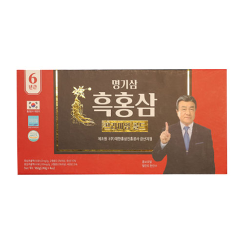 [JS] 명기삼 흑홍삼 프리미엄 골드 240g 4병