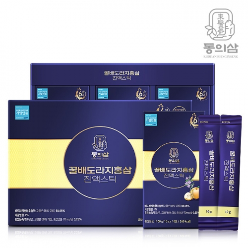 [동의삼] 꿀배도라지홍삼 진액스틱 10g x 30포 [A0932]