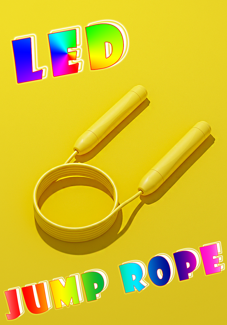 [굿프렌드] LED 야광줄넘기 Jump rope GOOD-L1 블루(파랑)