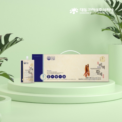 [대동고려삼] 남성들의 건강과활력을 위한 홍삼진비책황제 120ml x 20포