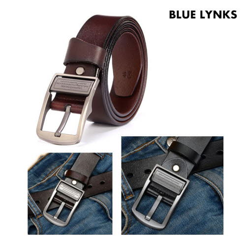 [블루링스] GTM 남성 프리미엄 소가죽 캐주얼 벨트 BLM-GTM01 (색상택일)