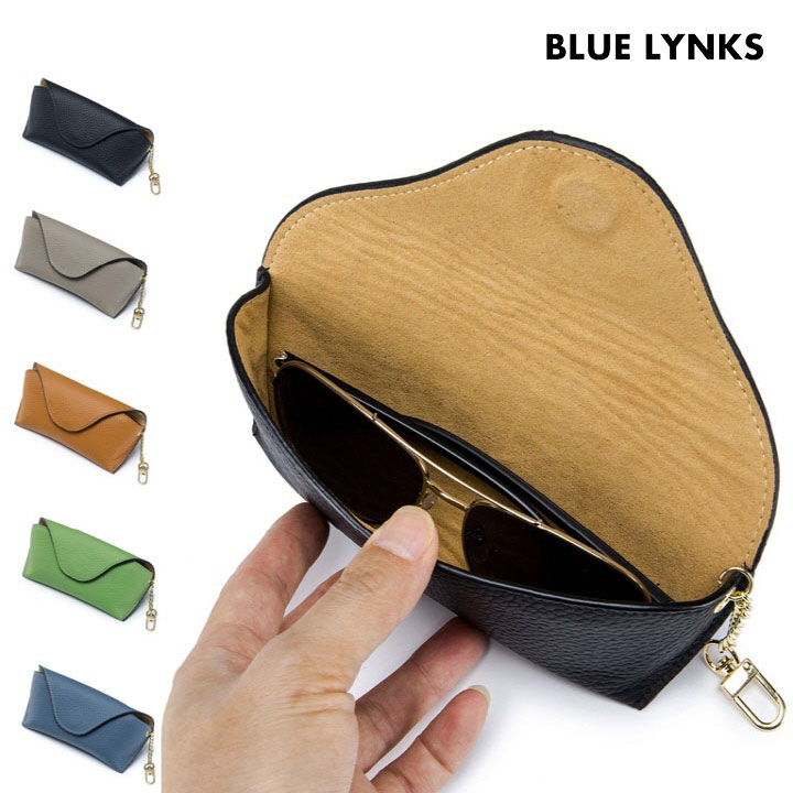 [블루링스] KQA 선글라스 안경케이스 소가죽 파우치 BLM-KQA01 (색상택일)
