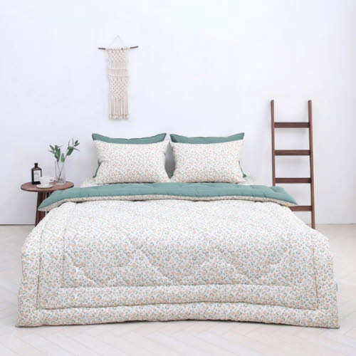 [쉐모아] 폴먼 60수 순면 원헤드 차렵이불 퀸(180*220cm)