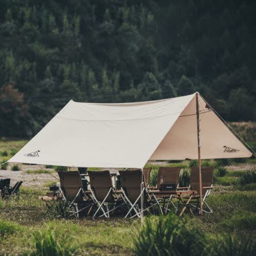 [뮤토] 오프위크 사각 타프 (3X4) 중형/아이보리