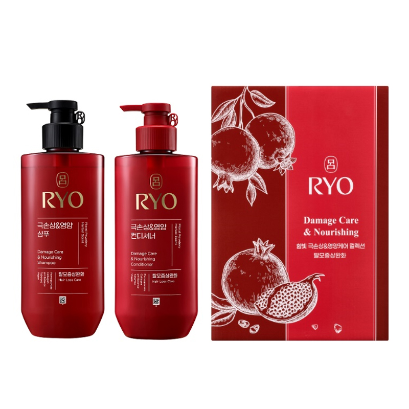 [려] 함빛 극손상모케어 컬렉션 2종(샴푸480m+컨디셔너480ml) 111414209