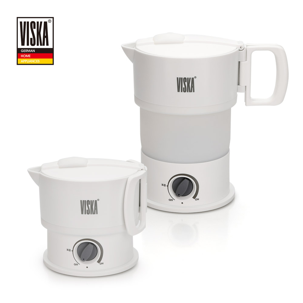 [비스카] MY KITCHEN 폴딩 무선 전기포트 VK-SK100DV