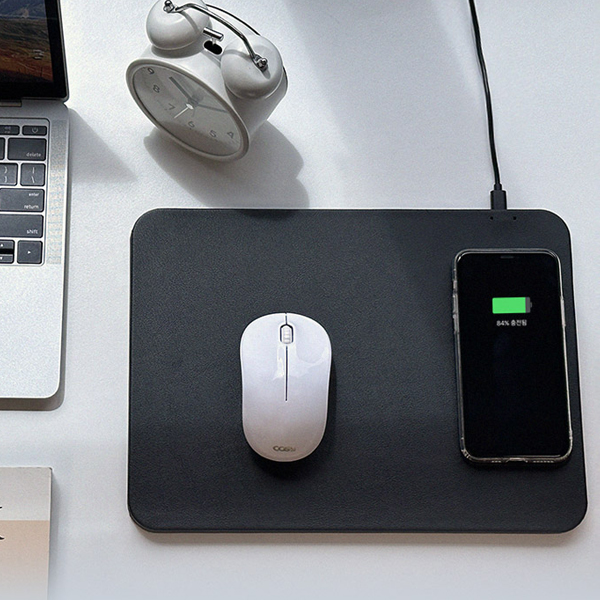 [에스모도] 고속 무선충전 마우스패드(15W/스탠다드) SMODO-222 (색상택일)