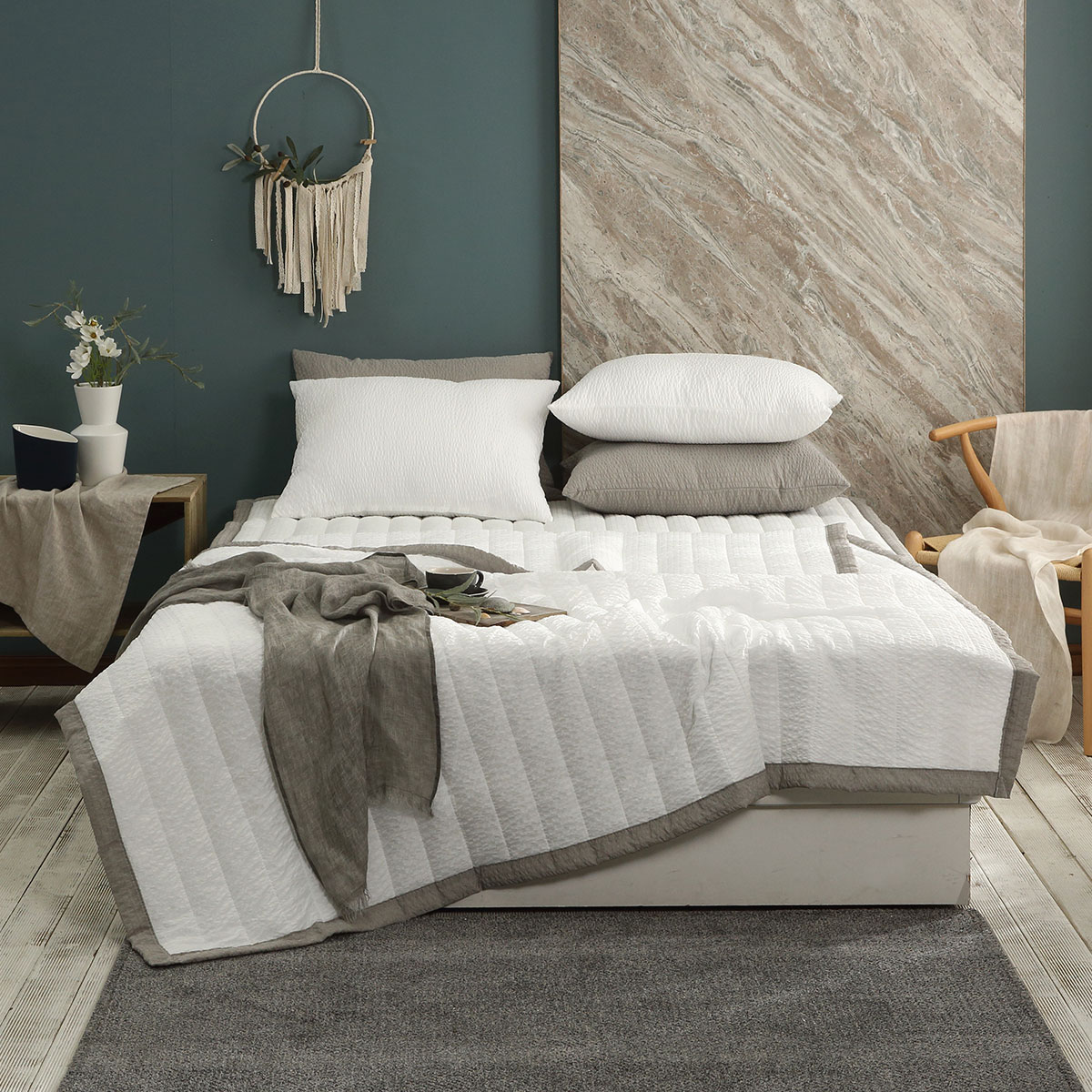 [침구연구소] 소노 시어서커 여름 차렵 이불단품 SS