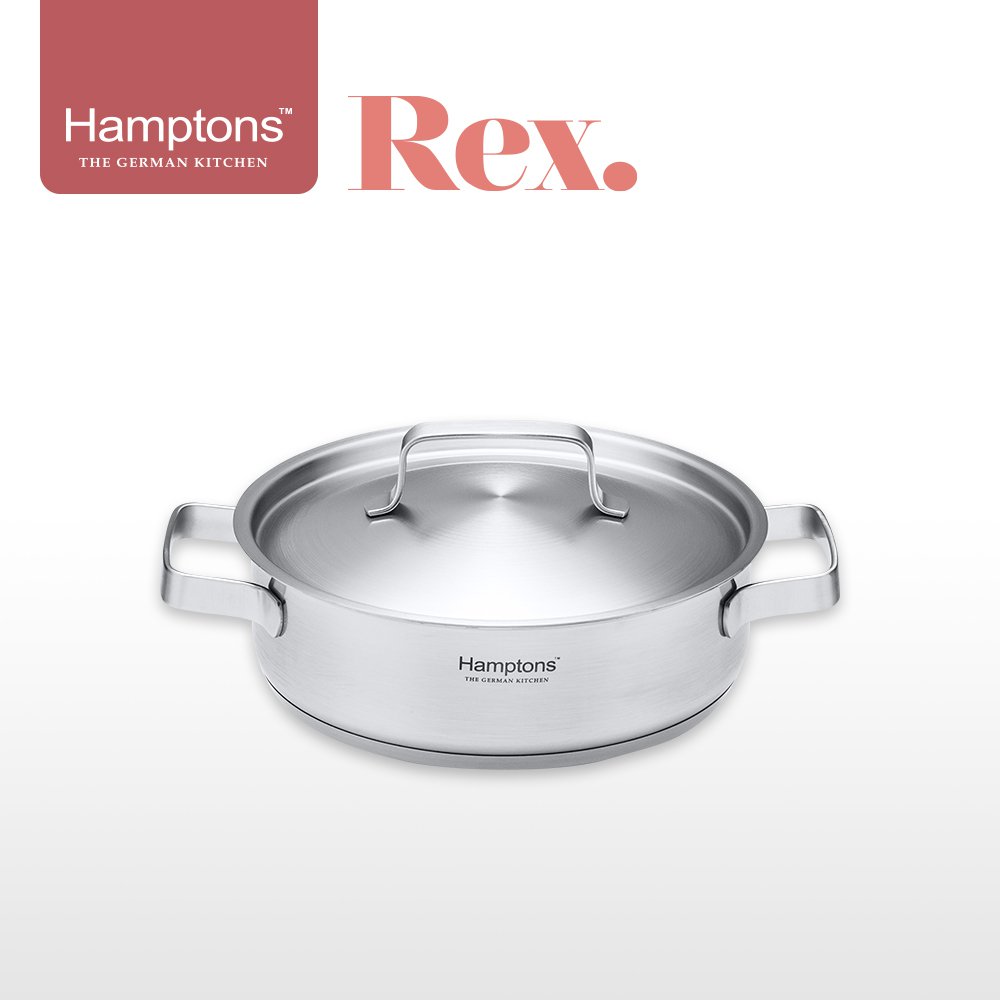 [Hamptons] 독일햄튼 REX 3중바닥 인덕션냄비 20전골 (HREX-20C)