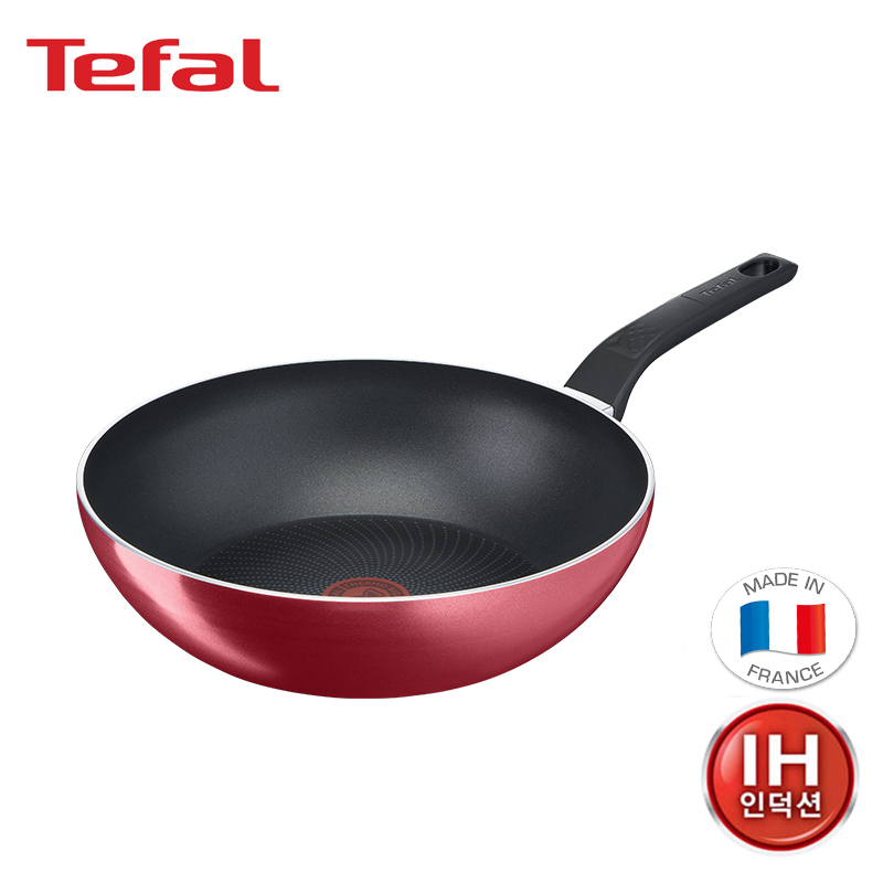 [테팔] IH 스탠다드쿡 인덕션 궁중팬(볶음팬) 28cm_Js