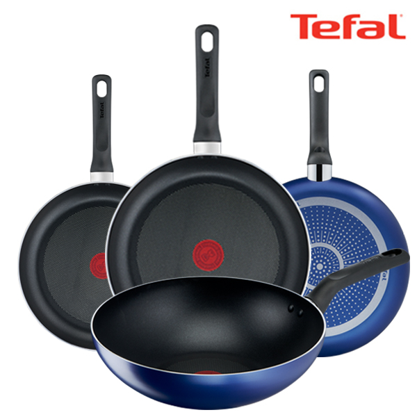 [테팔] 티타늄 미드나잇 블루 후라이팬 4종 (24cm+26cm+28cm+멀티팬28cm)