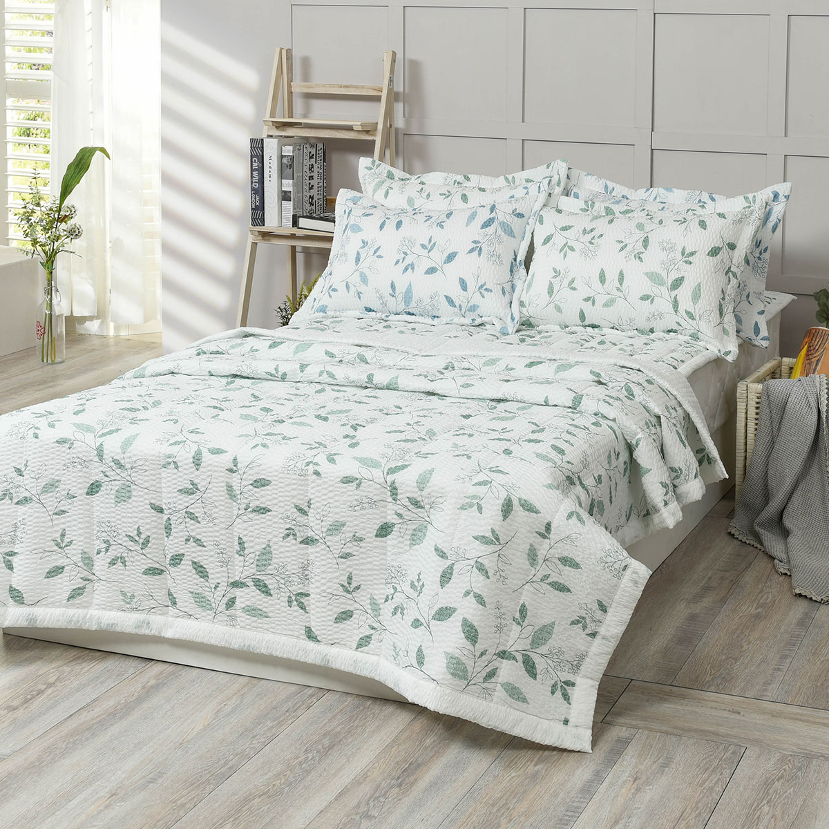 [침구연구소] 브리즈 시어서커 여름 차렵 이불베개세트 SS(이불+베개커버)