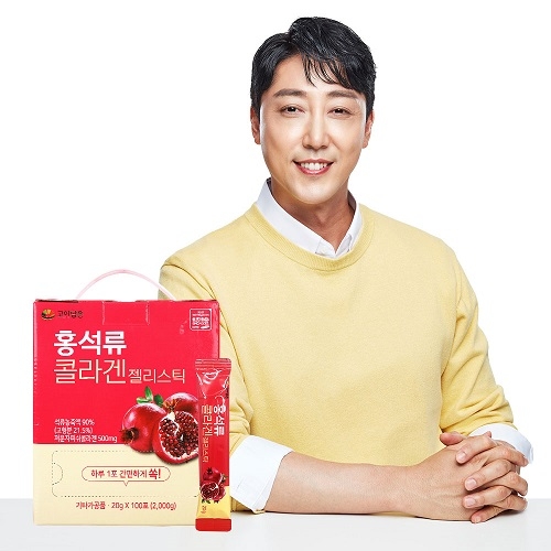 고이담은 홍석류 콜라겐 젤리스틱 100포 (20g x 100포)