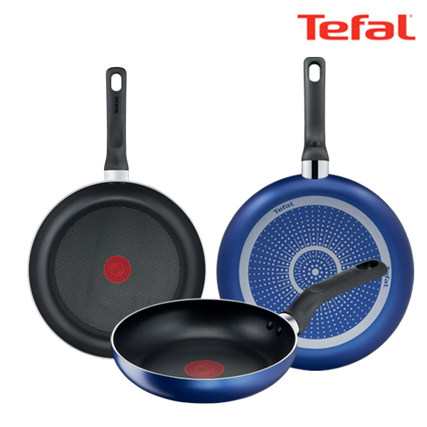 [테팔] 티타늄 미드나잇 블루 후라이팬 3종 (20cm+24cm+26cm)