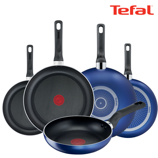 [테팔] 티타늄 미드나잇 블루 후라이팬 5종 (20cm+24cm+26cm+28cm+멀티팬28cm)