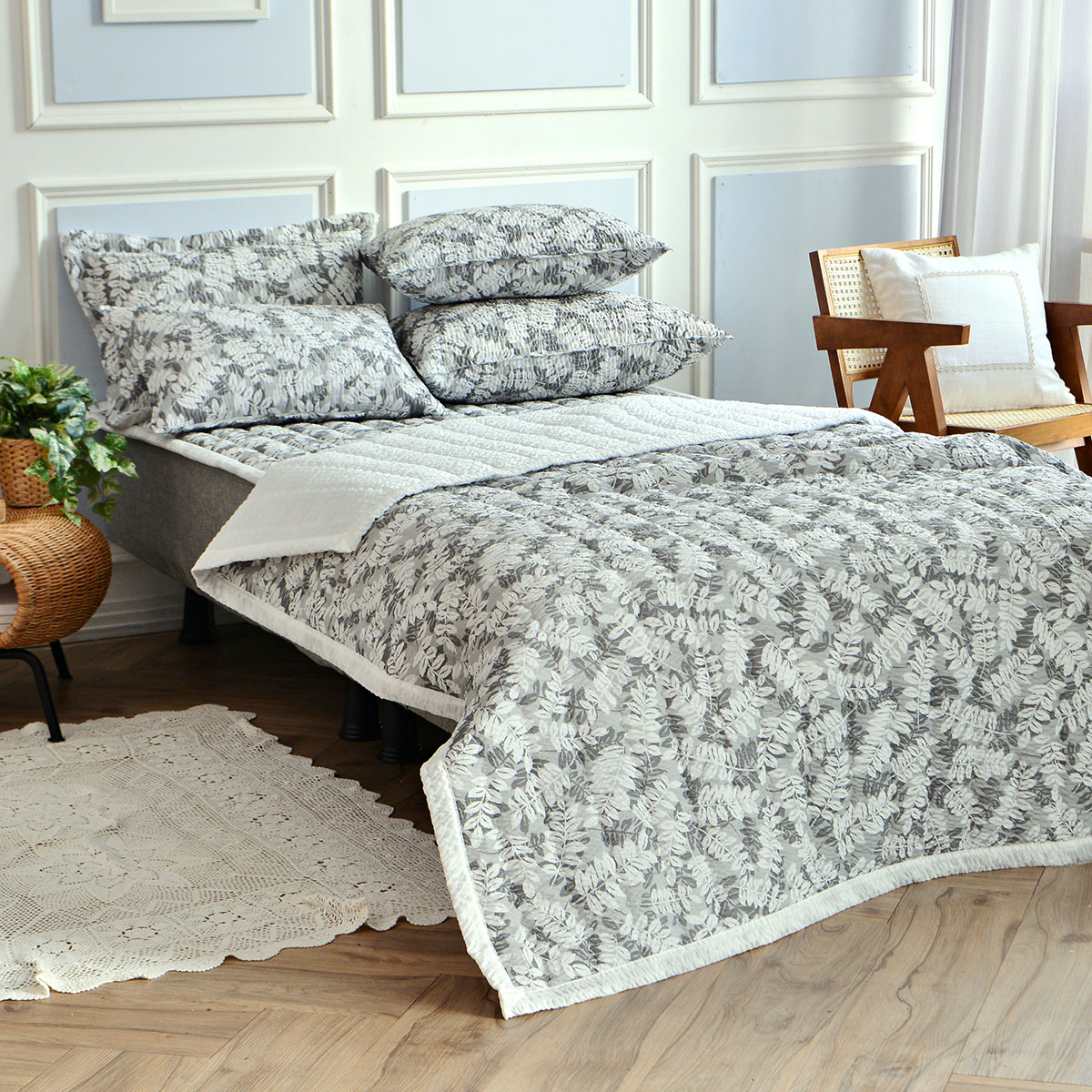 [침구연구소] 벨리아 쿨 시어서커 여름 차렵 이불단품 Q