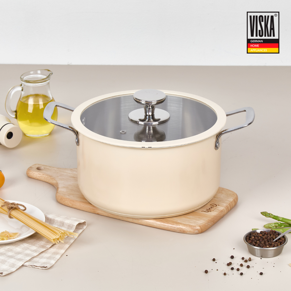 [비스카] 인덕션 양수 곰솥 냄비 24cm VK-MS24