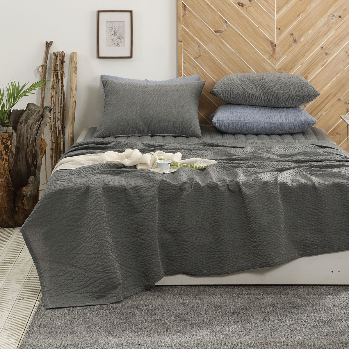 [침구연구소] 소노 홑 시어서커 여름 이불단품 SS