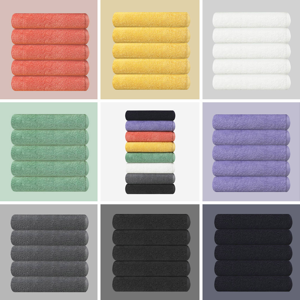 [송월] 데일리송월컬러팝 세면타올 5장