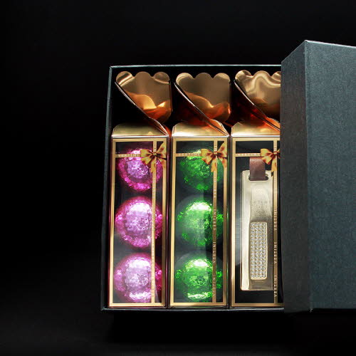 [베르티니] 수퍼소닉 6구+네임텍 LG3QS03 / [수퍼소닉 골프공 6구+네임택1] (골프공색상-택1)