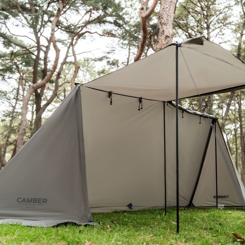 [블루폴] 캠버 스토리지 스크린 캠핑 타프 사이드월 바람막이 윈드스크린