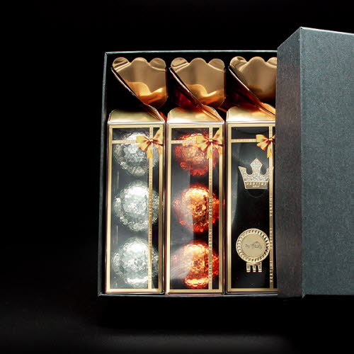 [베르티니] 수퍼소닉 6구+볼마커세트 LG3QS02 / [수퍼소닉 골프공 6구+왕관볼마커(볼마커1+클립1)] (골프공색상-택1)