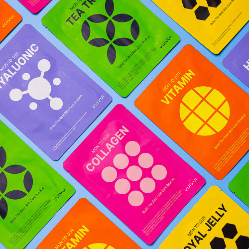 [뷰이뷰이] 벼리 먼투썬 데일리 마스크 시트 25ml 10매입 (5종/택1)