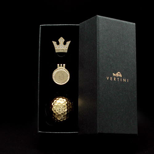 [베르티니] 스페셜 기프트 셋트 VGBS02 / [골든골프볼1구+볼마커(볼마커1+클립1)]