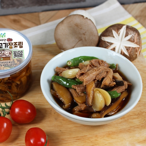 [정옥] 국산 재료 건강하게 만든 돼지고기장조림 200g 2팩 국산 돼지고기