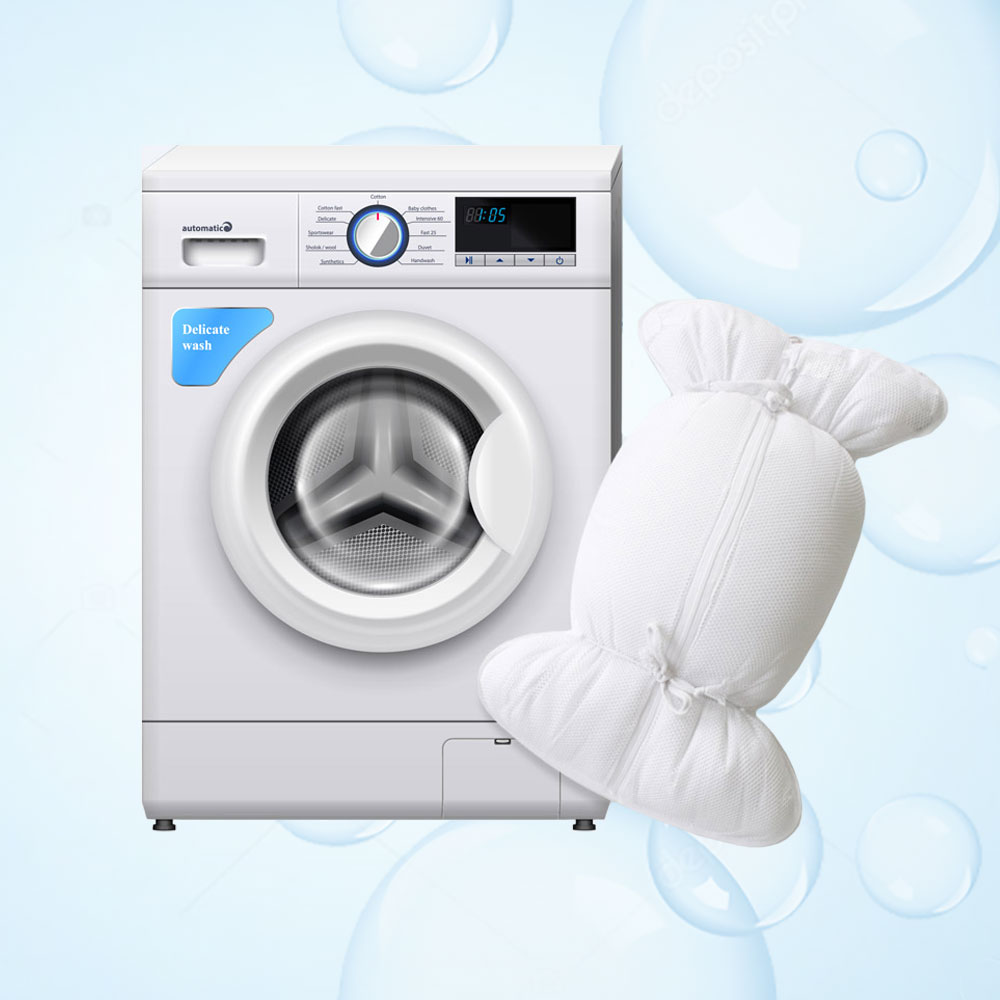 [침구연구소] 1+1 지퍼 열림방지 베개 전용 세탁망 50x70