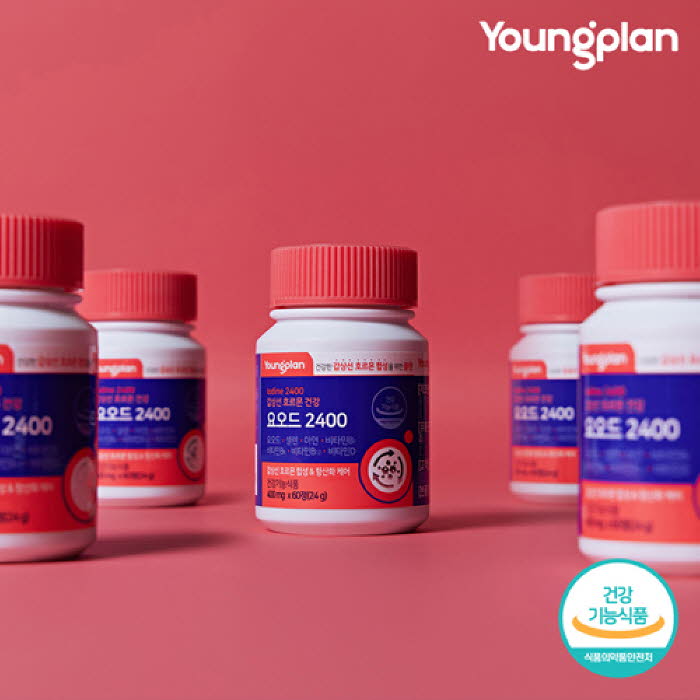 [영진약품] 갑상선 호르몬 건강 요오드 400mg 60정 (2개월)