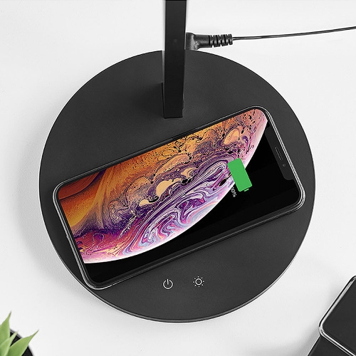 [룩스램] LED스탠드 핸드폰충전기능(색상조절,밝기조절)