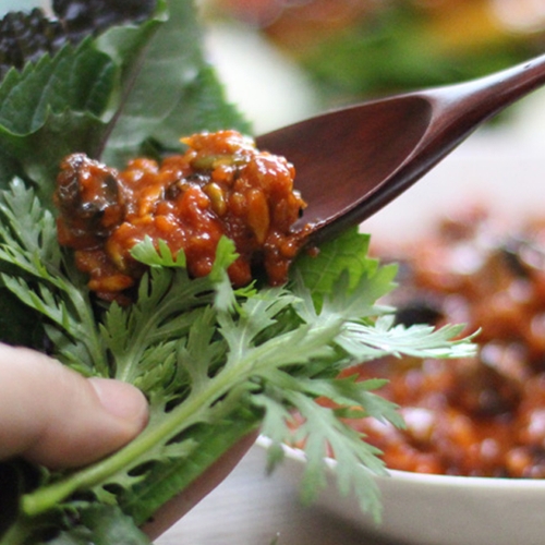 [정옥] 보리밥에쓱쓱 밥도둑 우렁강된장 120g 2팩