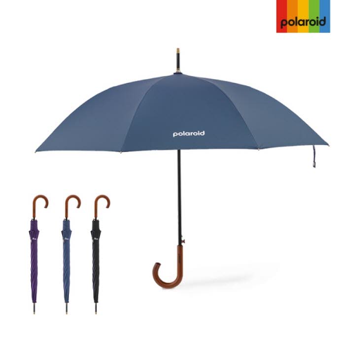 [폴라로이드] 레인 65 8K 암막 고급지팡이 우산 (색상선택)