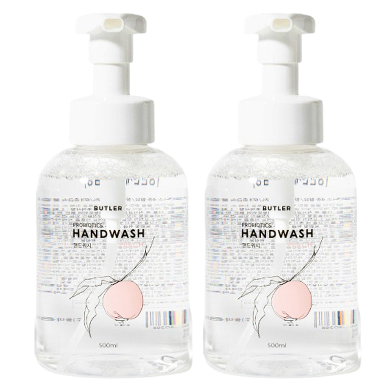 [버틀러] 1+1 프로바이오틱스 핸드워시 500ml (향3종/택1)