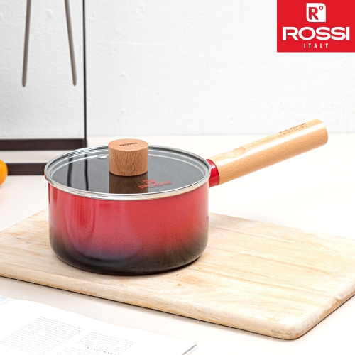 [이태리 로시] 투톤레드 IH 16편수냄비