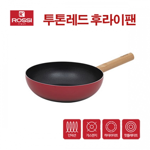 [이태리 로시] IH투톤레드 궁중팬26cm