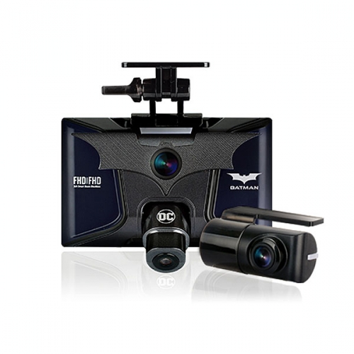 [지넷시스템] BATMAN 배트맨 32GB Full HD 2채널 블랙박스 (KBO공식 엠블럼 방향제 증정)